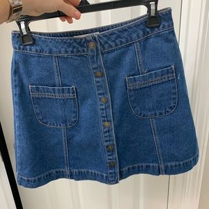 Forever 21 denim skirt